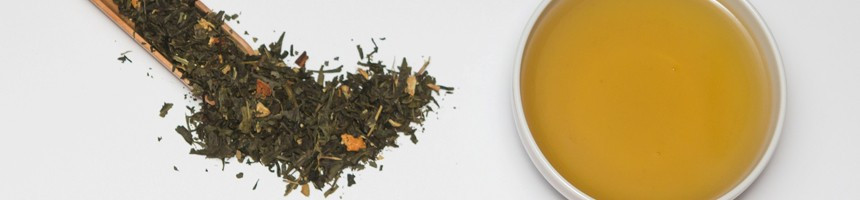 Aromatizovaný zelený čaj